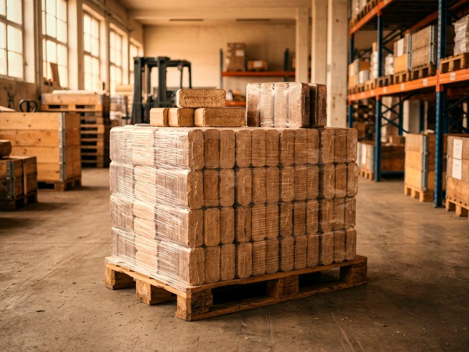 Укладка дров, ориентир выгрузки улица Овражная, 14 в Горках Ленинских